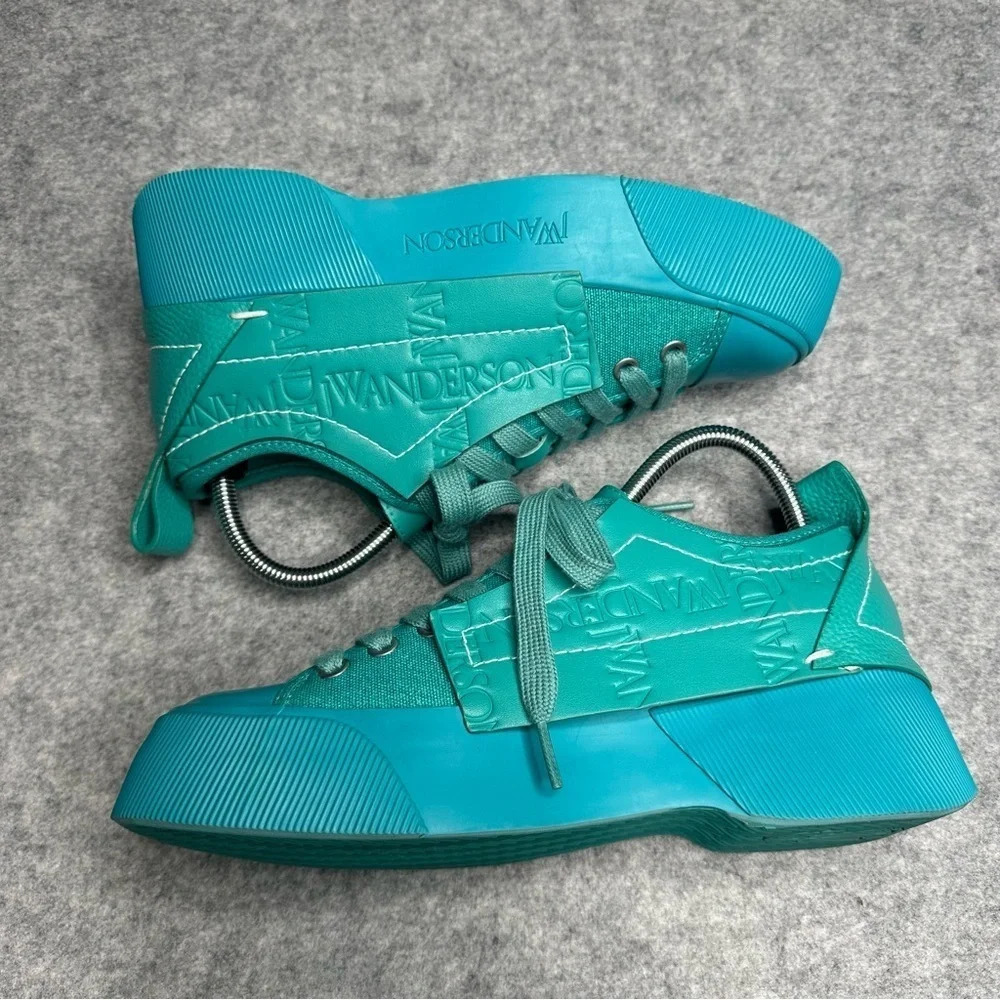 NWOT J W Anderson Layered Low-Top Trainer Sneakers. Sz: EU 39/US 8 - Picture 9 of 14